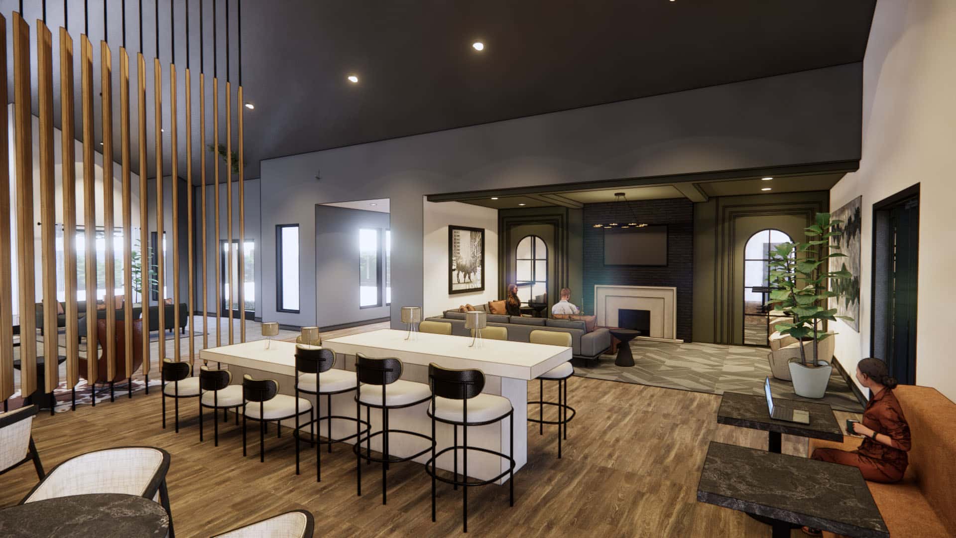 Prose Sterling Ranch Clubhouse Interior Design Portfolio